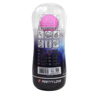 Pretty Love Masturbator 360º gestructureerd, transparant Pretty Love Masturbator 360º gestructureerd, transparant - Afbeelding 4
