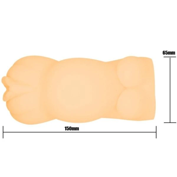 Baile Mini-Masturbator voor Zwangeren, TPR, met Vaginale Structuur