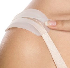Bye Bra Anti-Rutsch-BH-Kussen voor BH-bandjes, beige Bye Bra Anti-Rutsch-BH-Kussen voor BH-bandjes, beige - Afbeelding 3