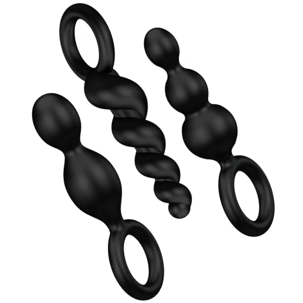 img_67308_dcf5be621b0b4832c64fee793fabd2ce_1.png Satisfyer Anale plugs set van 3 stuks zwart, siliconen