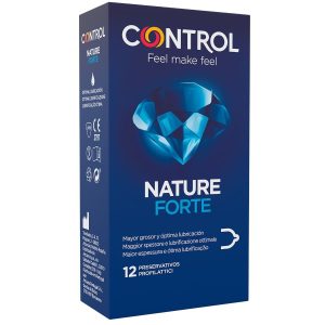 Control Condooms Forte 12 stuks, extra dik, nominale breedte 54 mm Control Condooms Forte 12 stuks, extra dik, nominale breedte 54 mm - Afbeelding 1