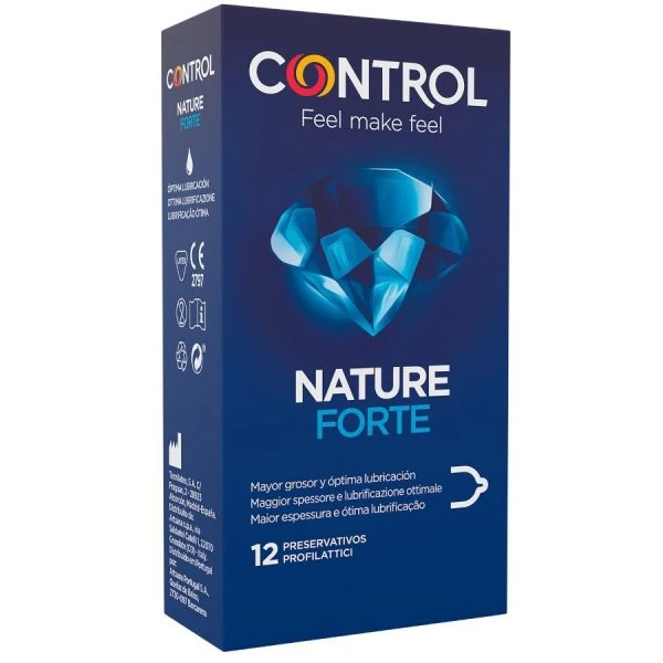 Control Condooms Forte 12 stuks, extra dik, nominale breedte 54 mm