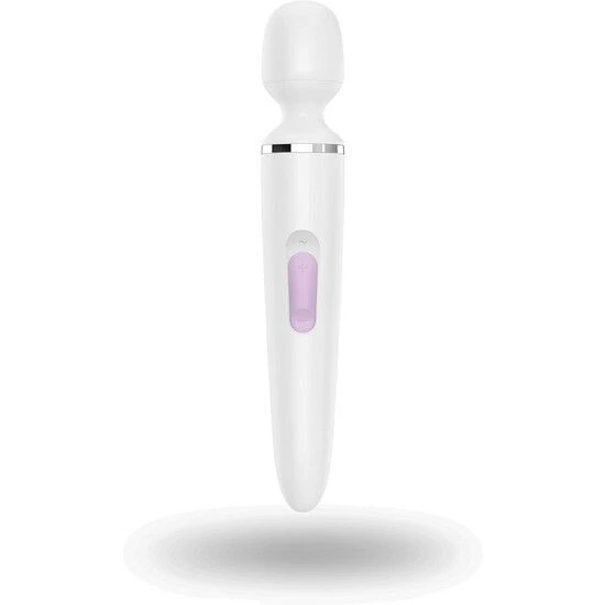 Satisfyer Wand-er Woman Massageapparaat met 50 trillingscombinaties wit