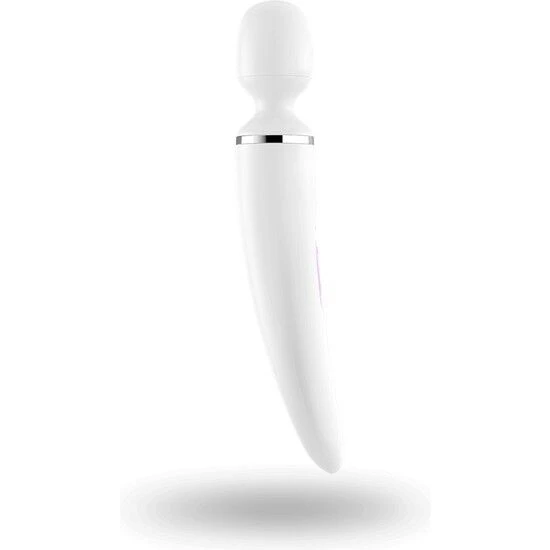 Satisfyer Wand-er Woman Massageapparaat met 50 trillingscombinaties wit