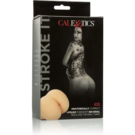 Calexotics Masturbator Stroke It met vibratie, 16,5 x 9,5 cm