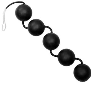Calexotics Power Balls Anal Beads Black 3 cm