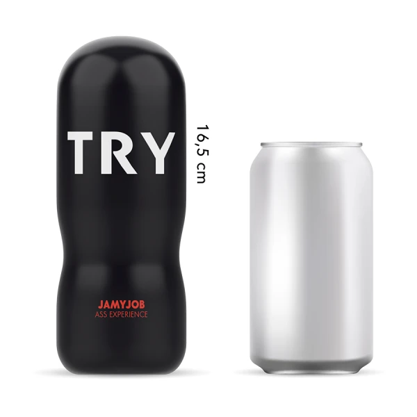 Jamyjob Anuservarings-Masturbator met Trilling