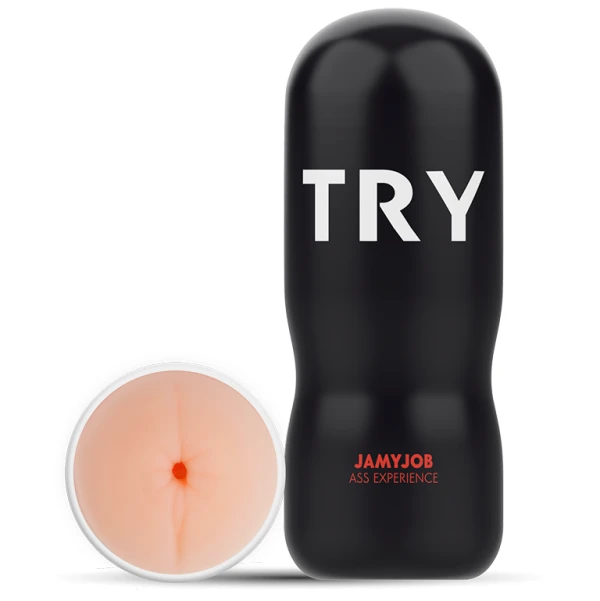 Jamyjob Anuservarings-Masturbator met Trilling