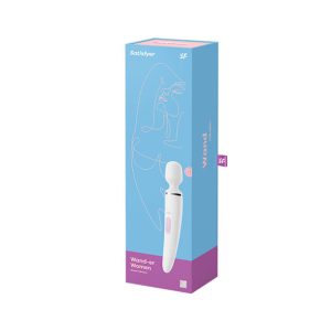 Satisfyer Wand-er Woman Massageapparaat met 50 trillingscombinaties wit Satisfyer Wand-er Woman Massageapparaat met 50 trillingscombinaties wit - Afbeelding 2