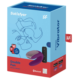 Satisfyer Double Fun Paarvibrator U-Vorm met App-bediening Satisfyer Double Fun Paarvibrator U-Vorm met App-bediening - Afbeelding 6