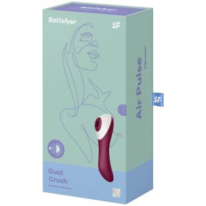 Satisfyer Dual Crush Luchtimpulsvibrator met G-puntstimulatie Satisfyer Dual Crush Luchtimpulsvibrator met G-puntstimulatie - Afbeelding 4