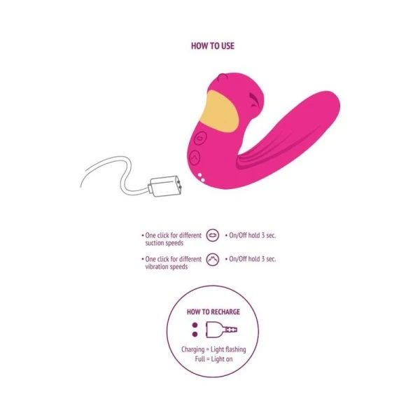 Xocoon Celestial Love Vibe Stimulator Opgelegde Vibrator Fuchsia Xocoon Celestial Love Vibe Stimulator Opgelegde Vibrator Fuchsia