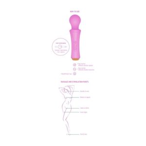 Xocoon Personal Wand Massager Fuchsia Xocoon Personal Wand Massager Fuchsia - Afbeelding 6