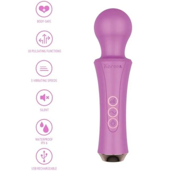 img_140947_4c3c2286bf1e3545c379a0482675ee87_1.jpg Xocoon Personal Wand Massager Fuchsia