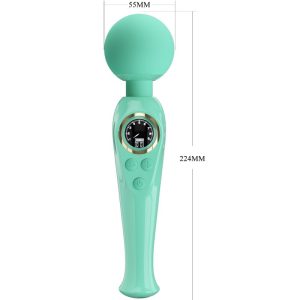 Pretty Love Skyler Green Wand Vibrator mit flexiblem Hals und LCD-Display Pretty Love Skyler Green Wand Vibrator mit flexiblem Hals und LCD-Display – Bild 5