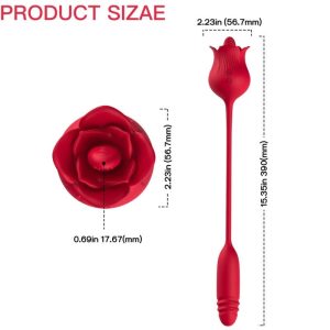 Armony Roselip Leckvibrator Opgevibrator Rood Armony Roselip Leckvibrator Opgevibrator Rood - Afbeelding 4