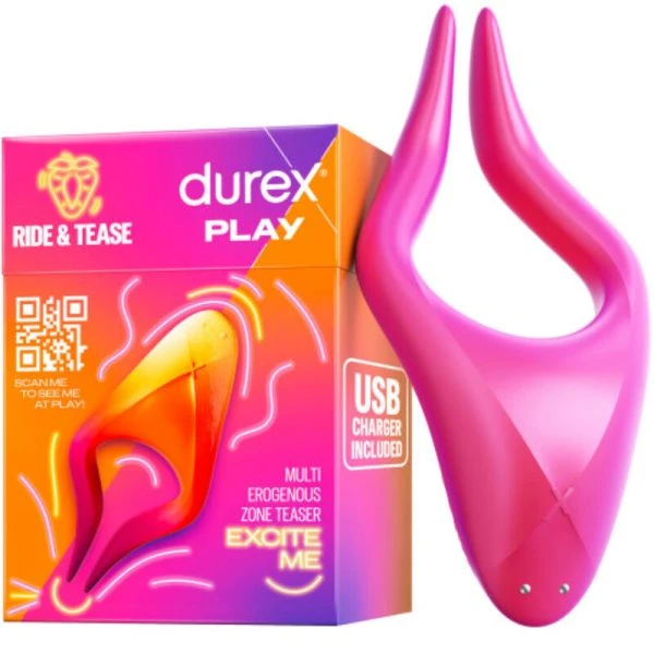 Durex Ride & Tease Multifunctionele Stimulator-Vibrator