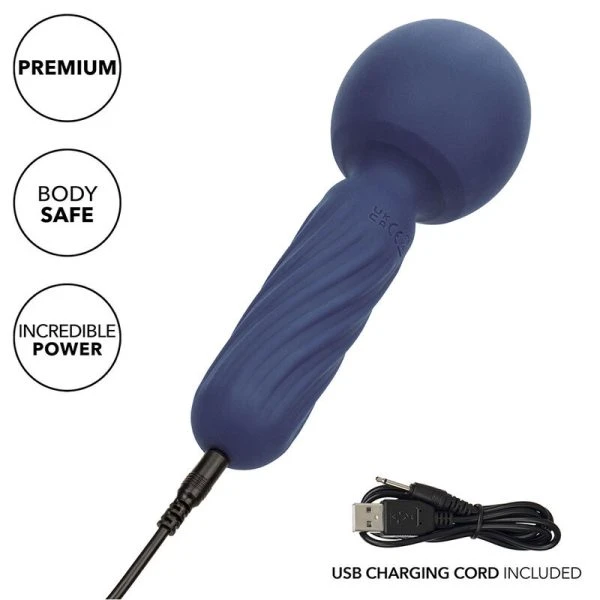 Calexotics Charisma Seduction Massager met 12 functies, siliconen, paars