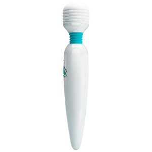 Pretty Love Cloud Wand Vibrator met 7 trillingen, siliconen, wit Pretty Love Cloud Wand Vibrator met 7 trillingen, siliconen, wit - Afbeelding 2