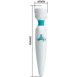 Pretty Love Cloud Wand Vibrator met 7 trillingen, siliconen, wit Pretty Love Cloud Wand Vibrator met 7 trillingen, siliconen, wit - Afbeelding 6