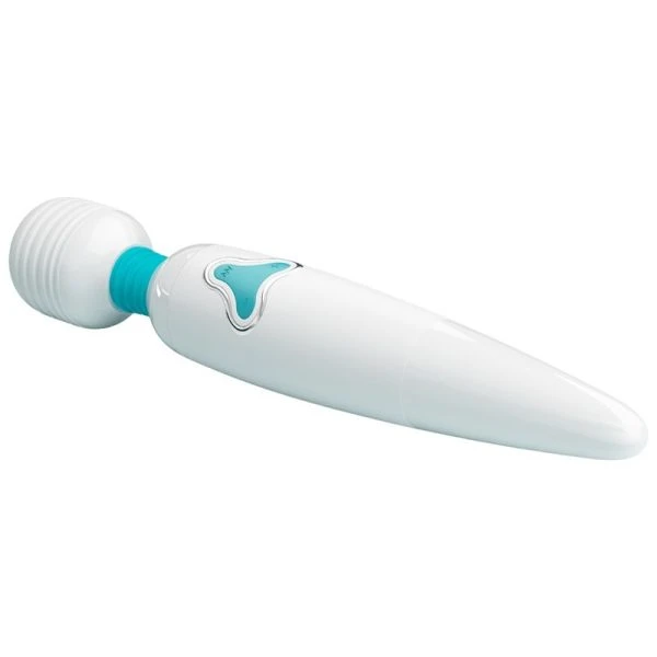 Pretty Love Cloud Wand Vibrator met 7 trillingen, siliconen, wit Pretty Love Cloud Wand Vibrator met 7 trillingen, siliconen, wit