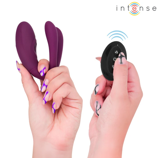 Intense Sandra Klop- en Vibratieklemstimulator met afstandsbediening Intense Sandra Klop- en Vibratieklemstimulator met afstandsbediening