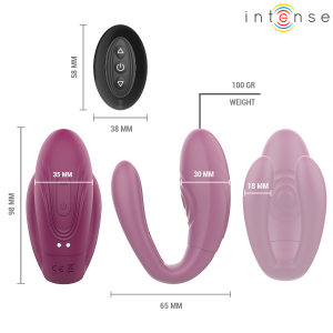 Intense Sandra Klop- en Vibratieklemstimulator met afstandsbediening Intense Sandra Klop- en Vibratieklemstimulator met afstandsbediening - Afbeelding 6