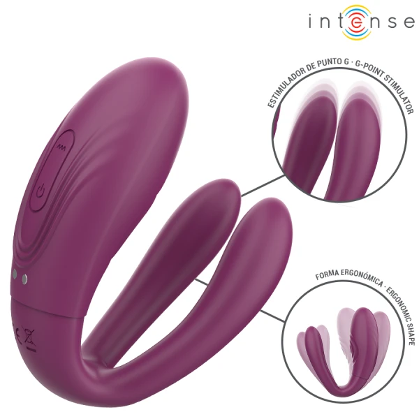 Intense Sandra Klop- en Vibratieklemstimulator met afstandsbediening Intense Sandra Klop- en Vibratieklemstimulator met afstandsbediening
