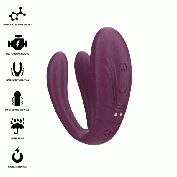 Intense Sandra Klop- en Vibratieklemstimulator met afstandsbediening Intense Sandra Klop- en Vibratieklemstimulator met afstandsbediening