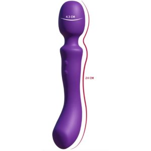 She.E.O Dubbelzijdige Vibrerende Massagestaf Lila She.E.O Dubbelzijdige Vibrerende Massagestaf Lila - Afbeelding 4