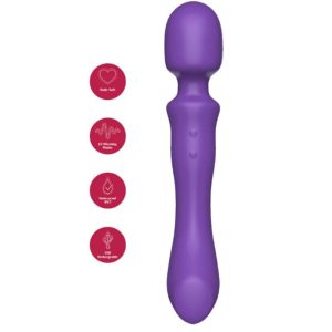 She.E.O Dubbelzijdige Vibrerende Massagestaf Lila She.E.O Dubbelzijdige Vibrerende Massagestaf Lila - Afbeelding 1