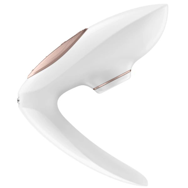 Satisfyer Pro 4 Couples Opvangvibrator met Drukwellen en Vibratie
