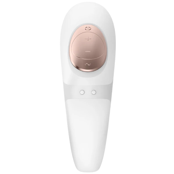 Satisfyer Pro 4 Couples Opvangvibrator met Drukwellen en Vibratie