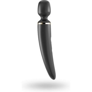 Satisfyer Wand-er Woman Massageapparaat met 50 Trillingscombinaties Zwart Satisfyer Wand-er Woman Massageapparaat met 50 Trillingscombinaties Zwart - Afbeelding 4