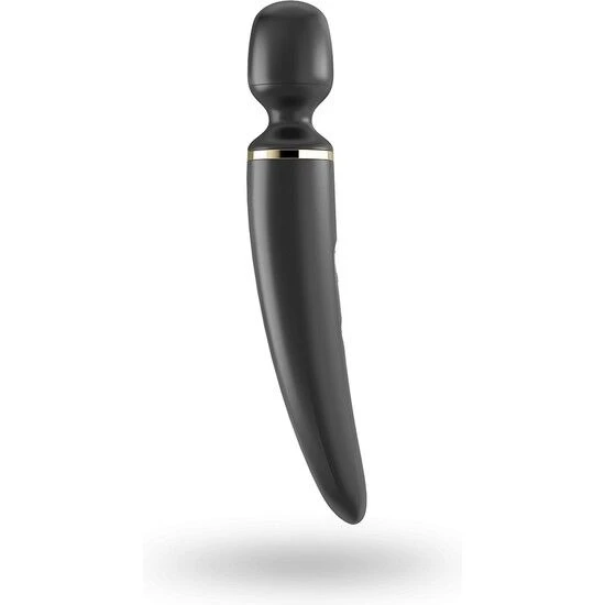 Satisfyer Wand-er Woman Massageapparaat met 50 Trillingscombinaties Zwart
