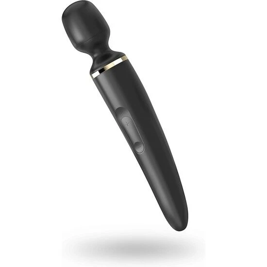 Satisfyer Wand-er Woman Massageapparaat met 50 Trillingscombinaties Zwart