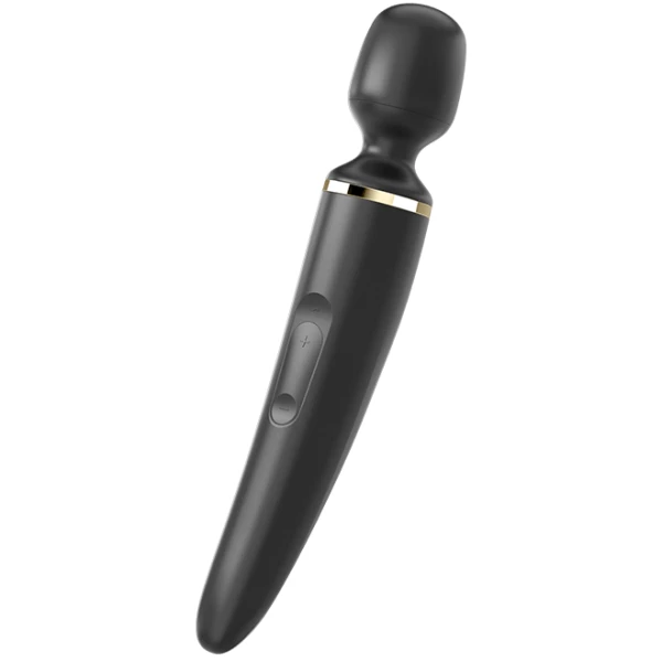 Satisfyer Wand-er Woman Massageapparaat met 50 Trillingscombinaties Zwart