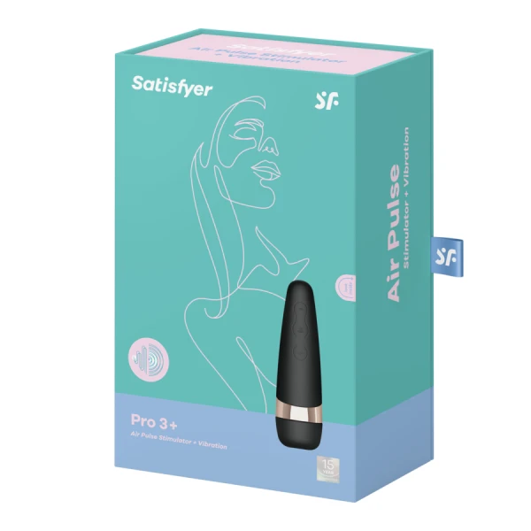 Satisfyer Pro 3 Vibration 2020 Edition Opvangvibrator met drukgolven