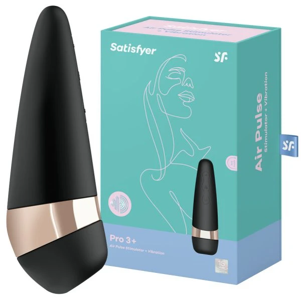 Satisfyer Pro 3 Vibration 2020 Edition Opvangvibrator met drukgolven
