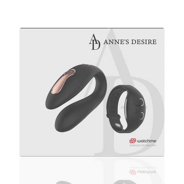 Anne´s Desire Dual Pleasure Vibrator met Watchme-technologie