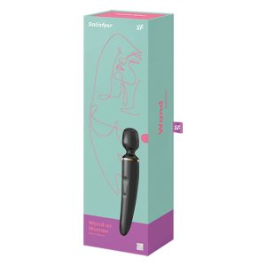 Satisfyer Wand-er Woman Massageapparaat met 50 Trillingscombinaties Zwart Satisfyer Wand-er Woman Massageapparaat met 50 Trillingscombinaties Zwart - Afbeelding 2