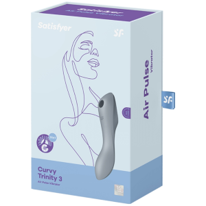 Satisfyer Curvy Trinity 3 Opvangvibrator met drukgolven en G-puntstimulatie Satisfyer Curvy Trinity 3 Opvangvibrator met drukgolven en G-puntstimulatie - Afbeelding 3