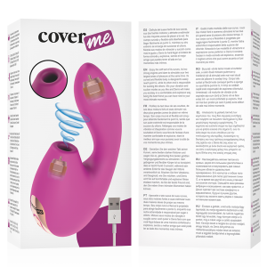 Coverme Clitoriszuiger en G-punt Vibrator met Zuigfunctie Coverme Clitoriszuiger en G-punt Vibrator met Zuigfunctie - Afbeelding 9