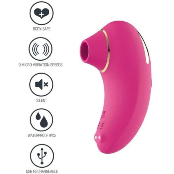 Xocoon Opvangvibrator Infinite Love Clitorale Stimulator Fuchsia