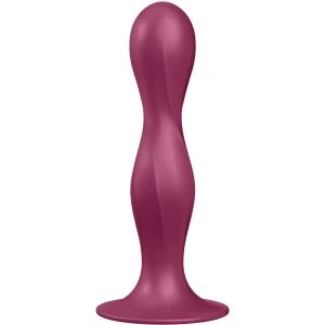 Satisfyer Double Ball-R siliconen dildo met beweegbare ballen