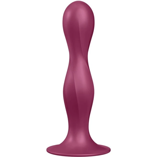 Satisfyer Double Ball-R siliconen dildo met beweegbare ballen