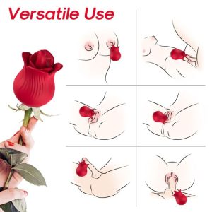 Armony Rosa Vibrator & Stimulator met Clitoriszuigfunctie Armony Rosa Vibrator & Stimulator met Clitoriszuigfunctie - Afbeelding 2