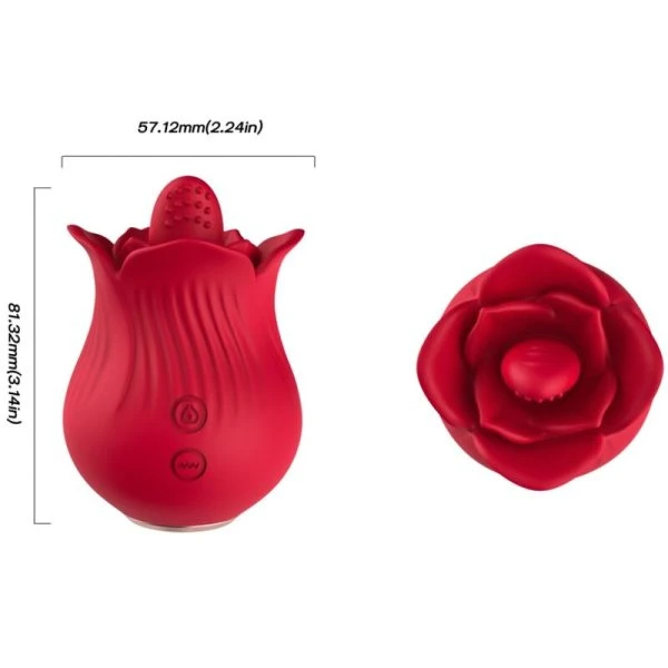 Armony Rosa Vibrator & Stimulator met Clitoriszuigfunctie Armony Rosa Vibrator & Stimulator met Clitoriszuigfunctie