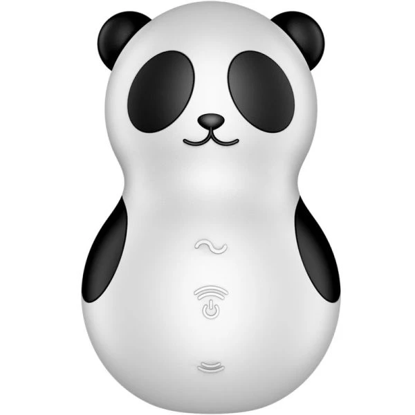 Satisfyer Pocket Panda Opgelegvibrator met Luchtimpulsen