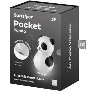 Satisfyer Pocket Panda Opgelegvibrator met Luchtimpulsen Satisfyer Pocket Panda Opgelegvibrator met Luchtimpulsen - Afbeelding 7